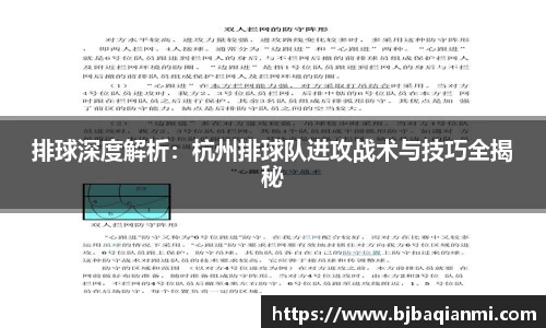 排球深度解析：杭州排球队进攻战术与技巧全揭秘