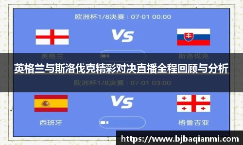 英格兰与斯洛伐克精彩对决直播全程回顾与分析