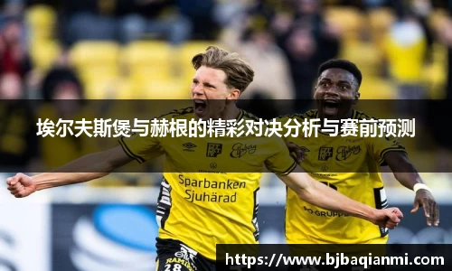 埃尔夫斯煲与赫根的精彩对决分析与赛前预测